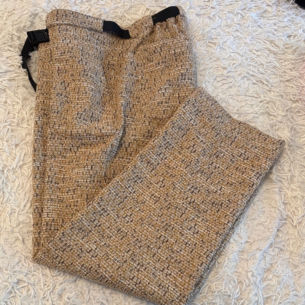 Tan Tweed Pants